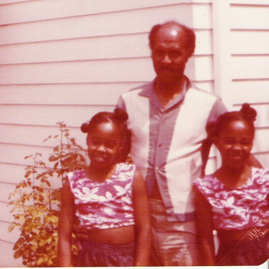 Popoo and his girls! 1979
